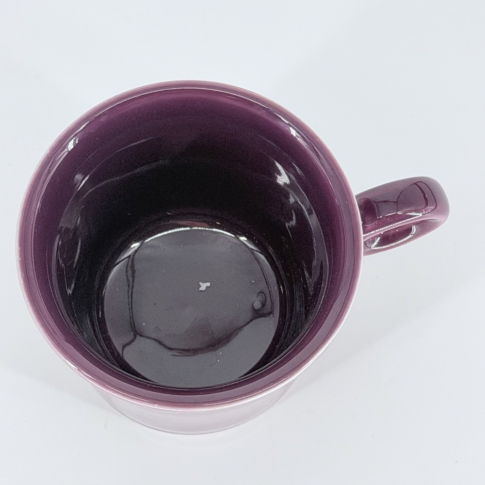 Fiesta Classic Ring Handle Mug 10.25 oz Fiestaware Cup Purple - Picture 3 of 4